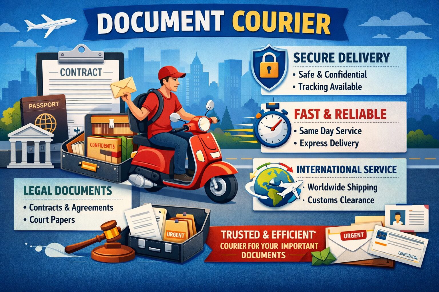 Best Document Courier Service from Gurgaon to Australia