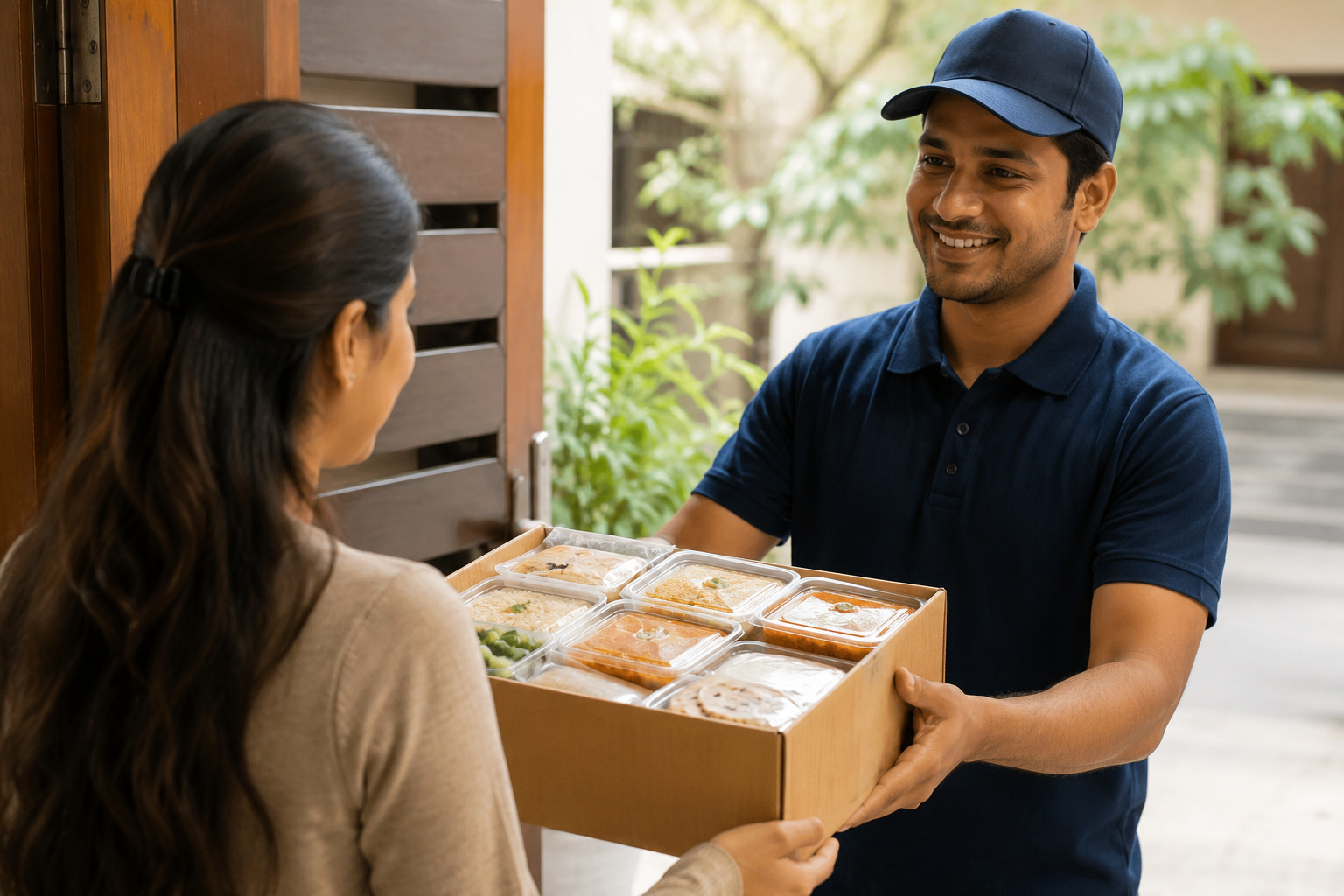 Best Food Courier Service from Delhi to Massachusetts