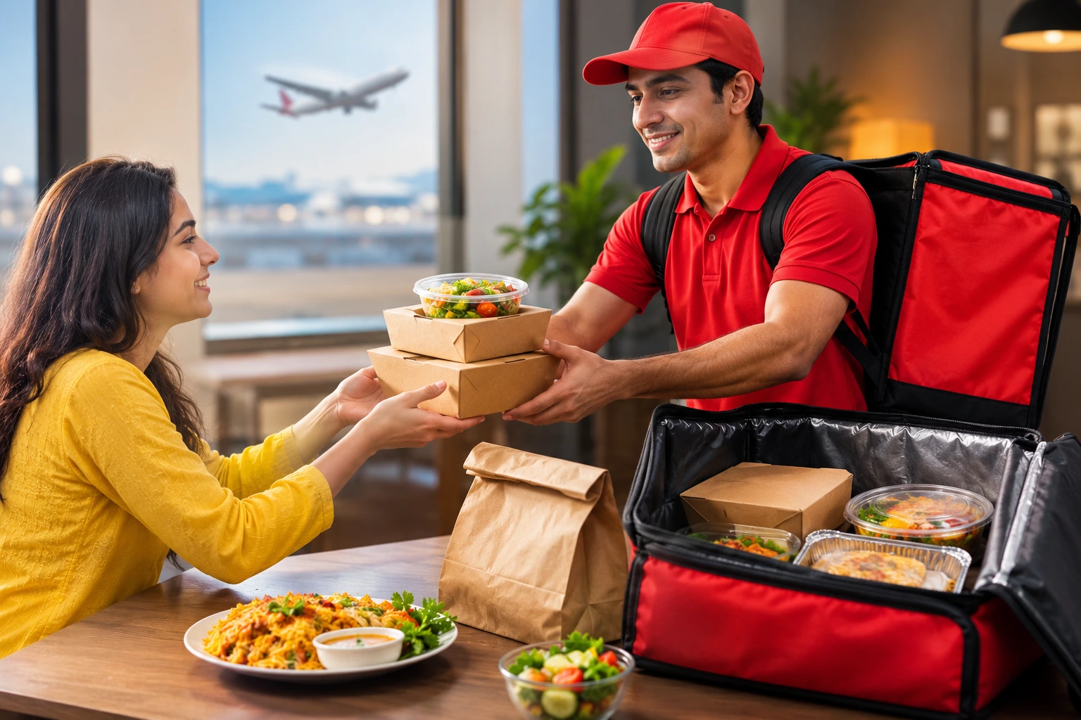 Best Food Courier Service from Delhi to Abu Dhabi