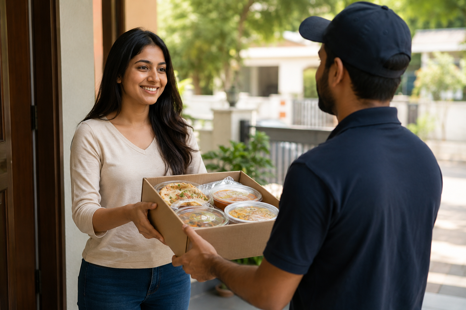 Best Food Courier Service from Delhi to London