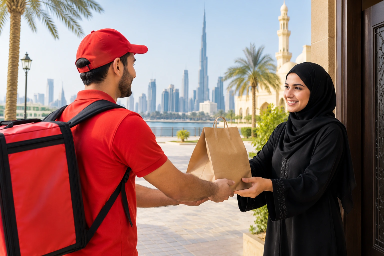 Best Food Courier Service from Delhi to Middle East