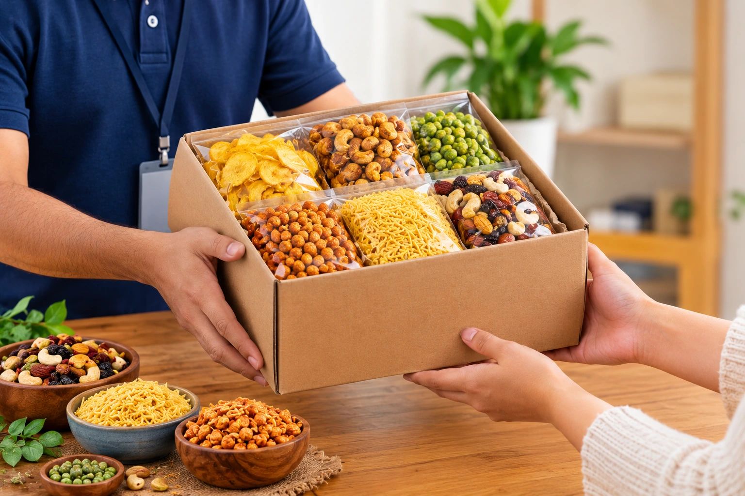 Best Dry Snacks Courier Service from Delhi to New York