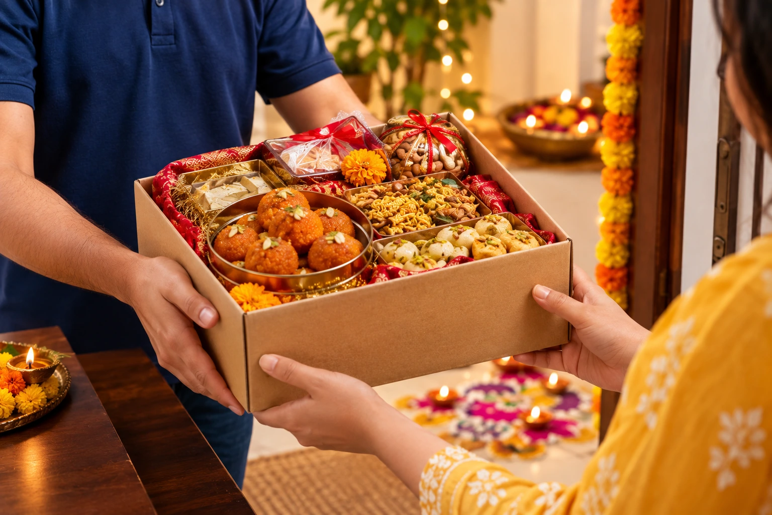 Delhi to New York food courier charges per kg