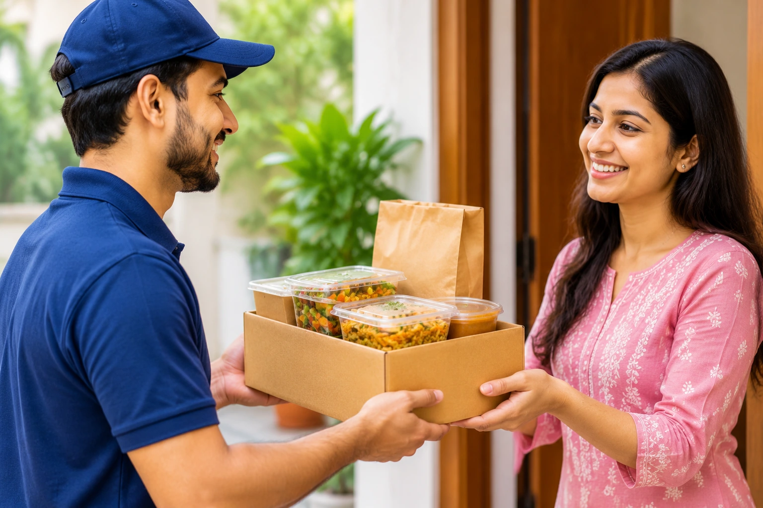How to Send Food from Delhi to Zimbabwe