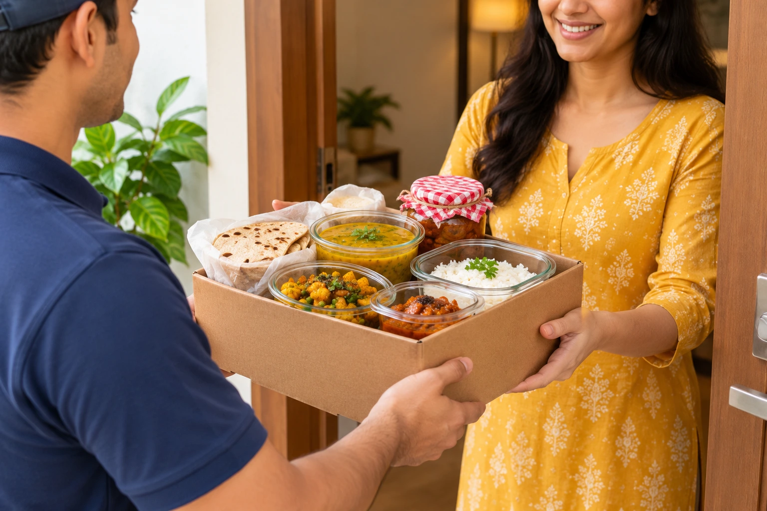 Is Homemade Food Allowed in Courier from Delhi to Perth