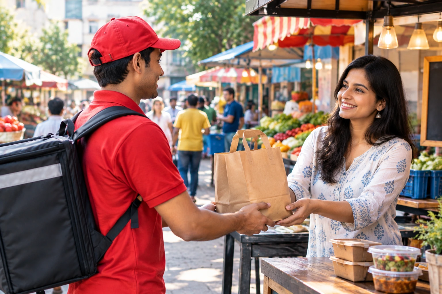 Top rated international food courier services in Delhi for UAE shipping