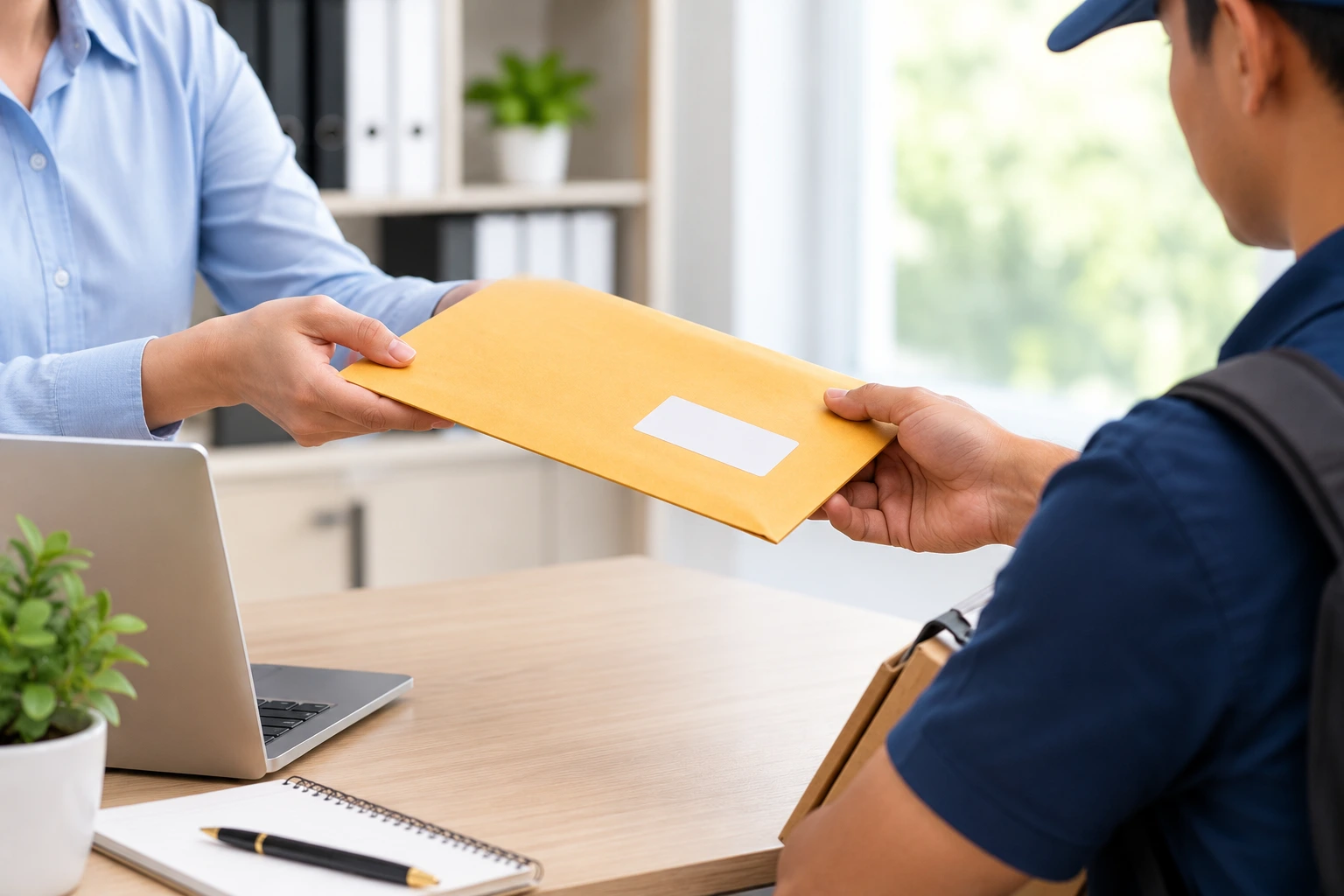 What is the Cost of Sending Document from Delhi to Kuwait
