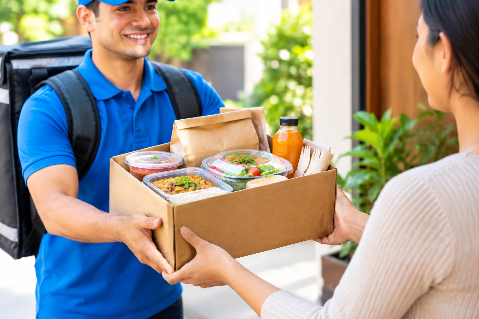 Which is the best food courier service from Delhi to Toronto